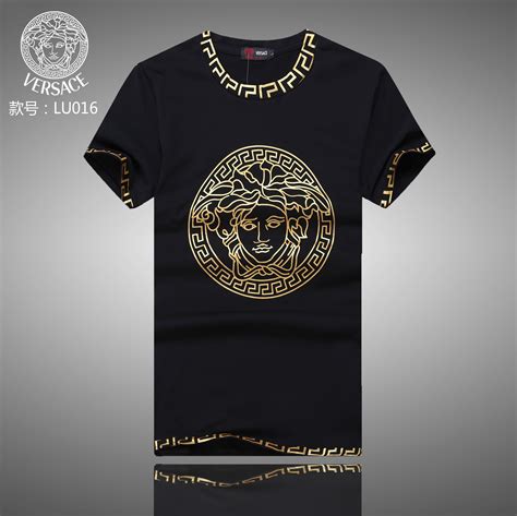 versace t shirt mens replica|versace collection men shirt sale.